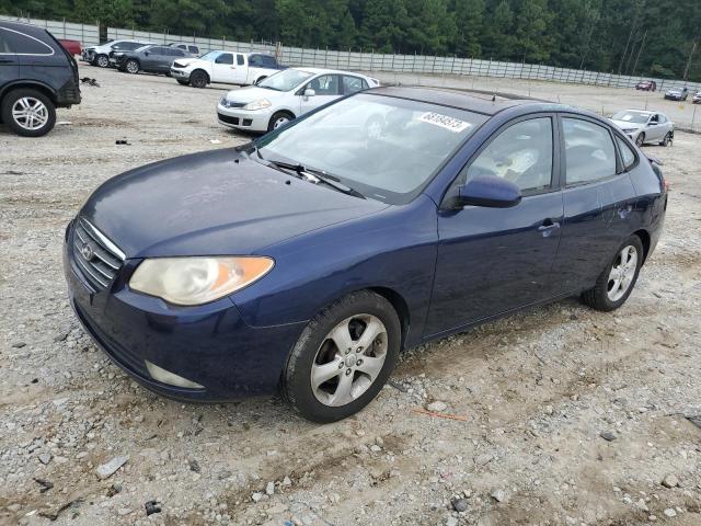 KMHDU46D18U504340 - 2008 HYUNDAI ELANTRA GLS BLUE photo 1