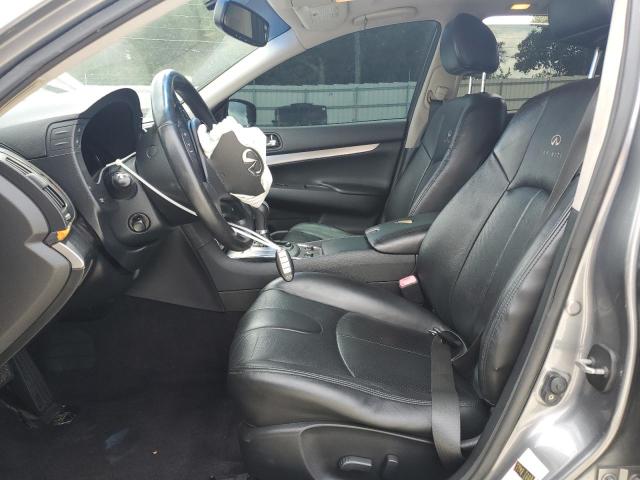 JN1CV6AP4AM401013 - 2010 INFINITI G37 BASE GRAY photo 7