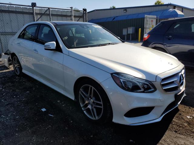 WDDHF9BB3EB008163 - 2014 MERCEDES-BENZ E 550 4MATIC WHITE photo 4