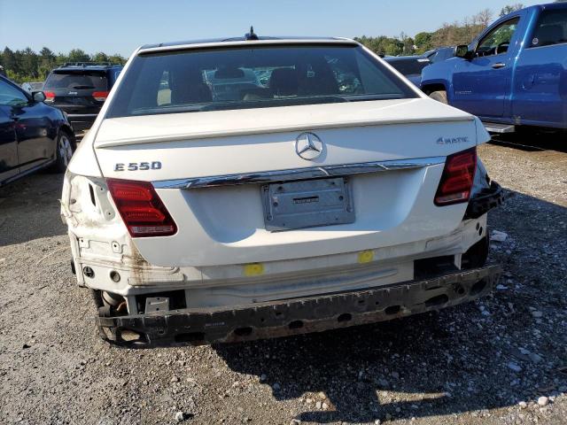 WDDHF9BB3EB008163 - 2014 MERCEDES-BENZ E 550 4MATIC WHITE photo 6