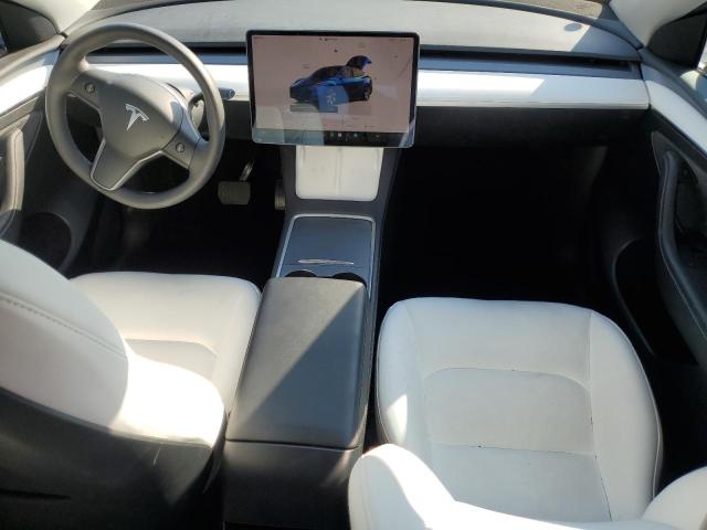 7SAYGDEE2PF889327 - 2023 TESLA MODEL Y Blau Foto 8