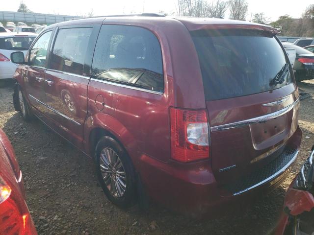 2C4RC1CG1DR534441 - 2013 CHRYSLER TOWN & COU TOURING L BURGUNDY photo 3