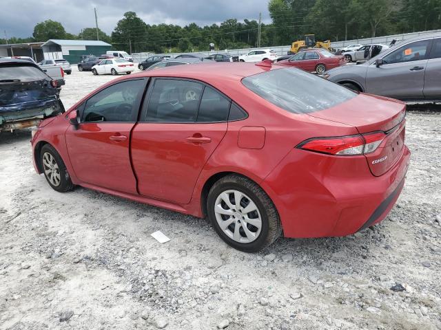 5YFEPMAE0MP158045 - 2021 TOYOTA COROLLA LE Rouge photo 2