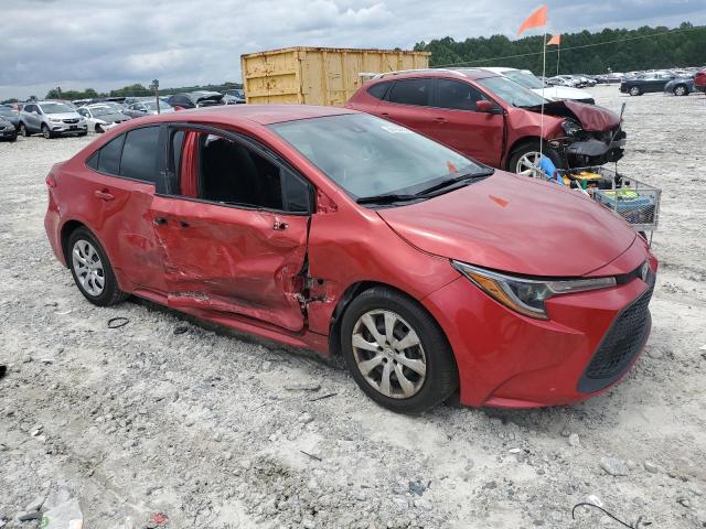 5YFEPMAE0MP158045 - 2021 TOYOTA COROLLA LE Rouge photo 4