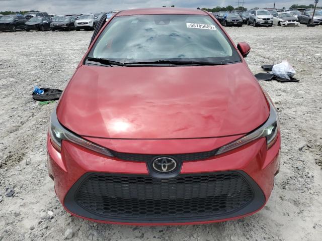 5YFEPMAE0MP158045 - 2021 TOYOTA COROLLA LE Rouge photo 5