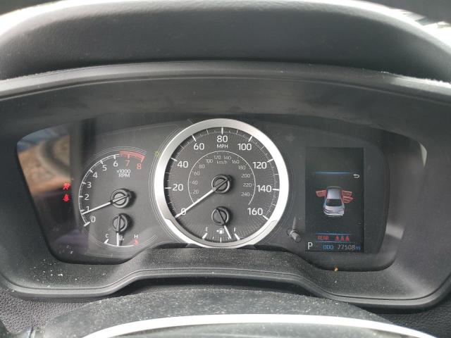 5YFEPMAE0MP158045 - 2021 TOYOTA COROLLA LE Rouge photo 9