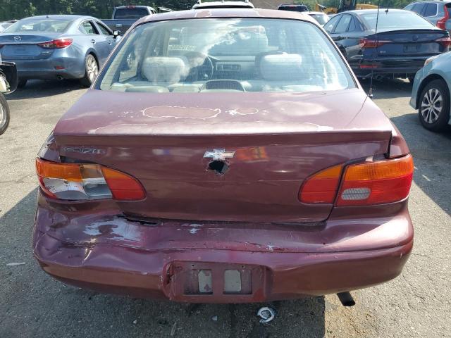 1Y1SK5288XZ410579 - 1999 CHEVROLET GEO PRIZM BASE MAROON photo 6