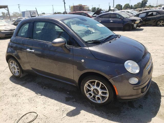 3C3CFFAR0FT710074 - 2015 FIAT 500 POP GRAY photo 4