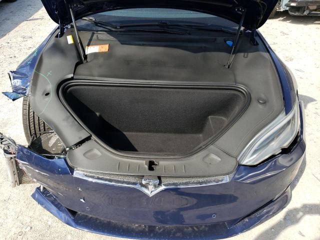5YJSA1E21GF168442 - 2016 TESLA MODEL S ლურჯი ფოტო 11