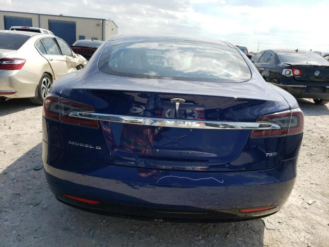 5YJSA1E21GF168442 - 2016 TESLA MODEL S ლურჯი ფოტო 6