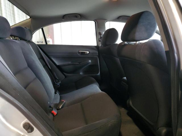 2HGFA16689H306320 - 2009 HONDA CIVIC LX-S Արծաթագույն լուսանկար 10