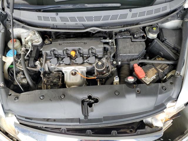 2HGFA16689H306320 - 2009 HONDA CIVIC LX-S Արծաթագույն լուսանկար 11