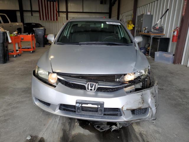 2HGFA16689H306320 - 2009 HONDA CIVIC LX-S Արծաթագույն լուսանկար 5