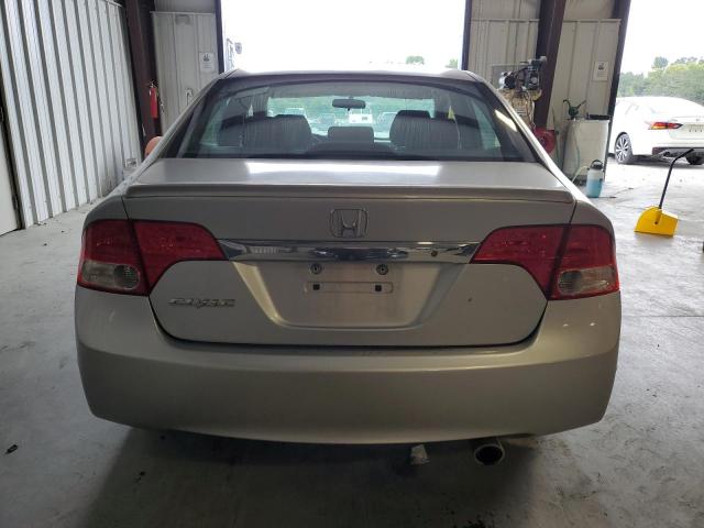 2HGFA16689H306320 - 2009 HONDA CIVIC LX-S Արծաթագույն լուսանկար 6