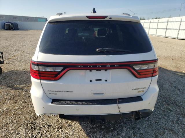 1C4RDJDG0FC750787 - 2015 DODGE DURANGO LIMITED WHITE photo 6