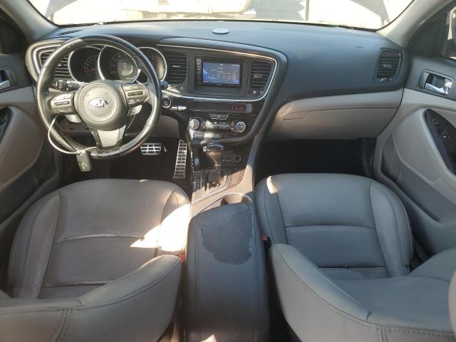 5XXGN4A70EG350057 - 2014 KIA OPTIMA EX BLACK photo 8