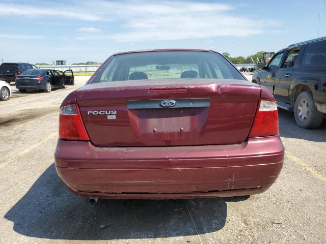 1FAFP34N47W361869 - 2007 FORD FOCUS ZX4 MAROON photo 6