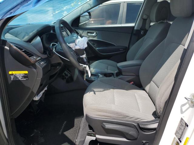 5XYZT3LB5HG382660 - 2017 HYUNDAI SANTA FE S WHITE photo 7