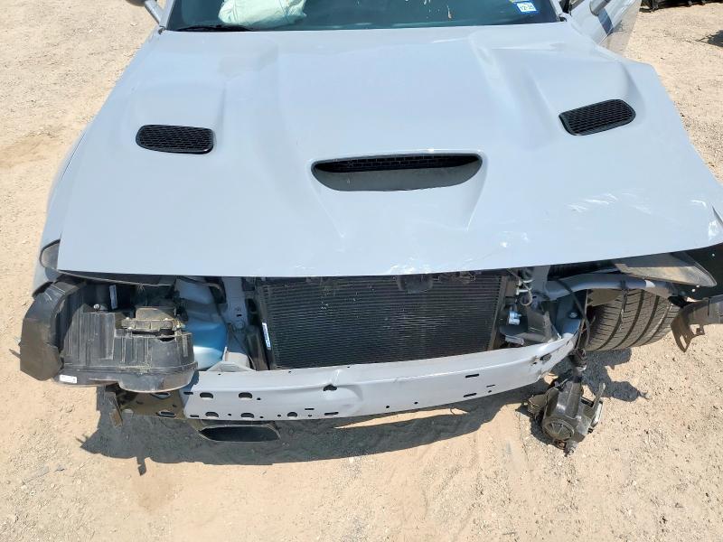 2C3CDZFJXNH168614 - 2022 DODGE CHALLENGER R/T SCAT PACK GRAY photo 11