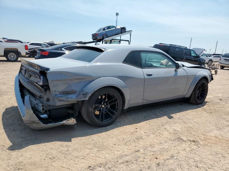 2C3CDZFJXNH168614 - 2022 DODGE CHALLENGER R/T SCAT PACK GRAY photo 3