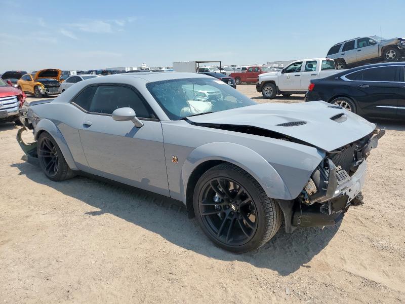 2C3CDZFJXNH168614 - 2022 DODGE CHALLENGER R/T SCAT PACK GRAY photo 4