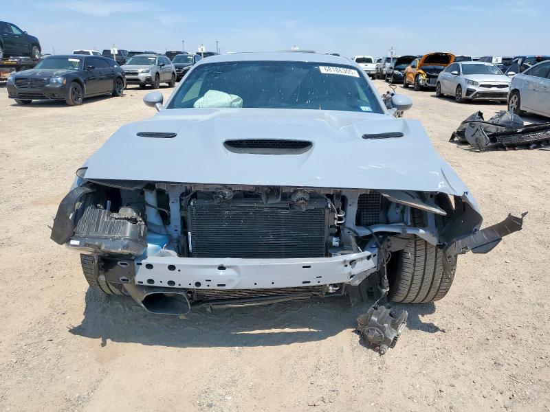 2C3CDZFJXNH168614 - 2022 DODGE CHALLENGER R/T SCAT PACK GRAY photo 5