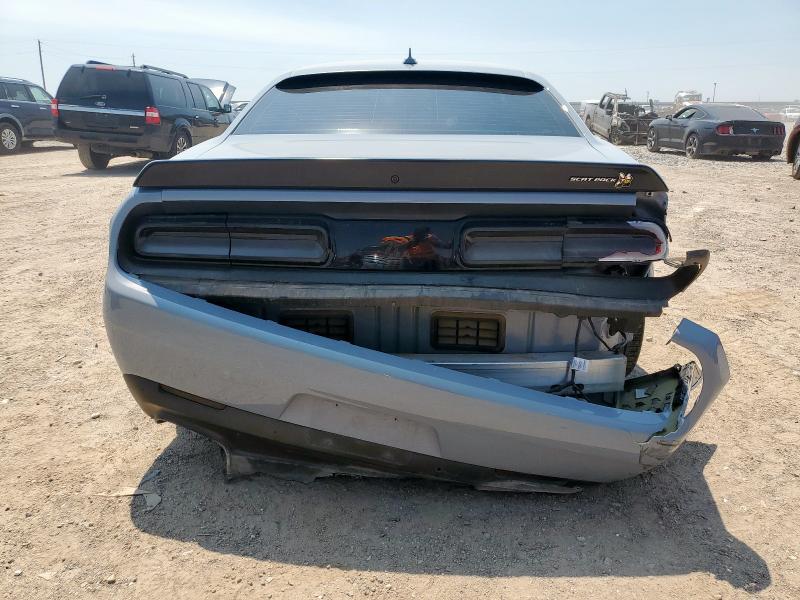 2C3CDZFJXNH168614 - 2022 DODGE CHALLENGER R/T SCAT PACK GRAY photo 6