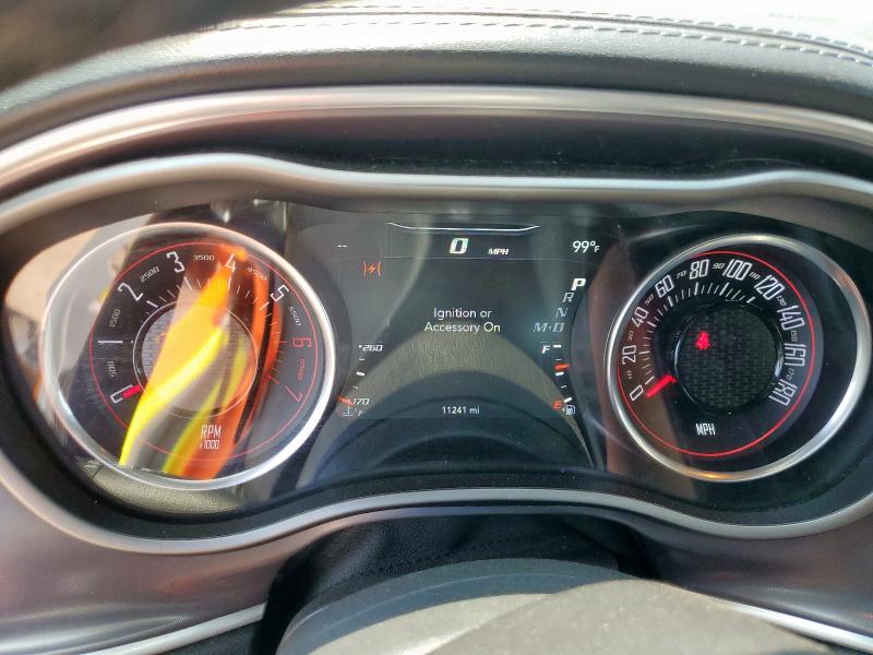 2C3CDZFJXNH168614 - 2022 DODGE CHALLENGER R/T SCAT PACK GRAY photo 9