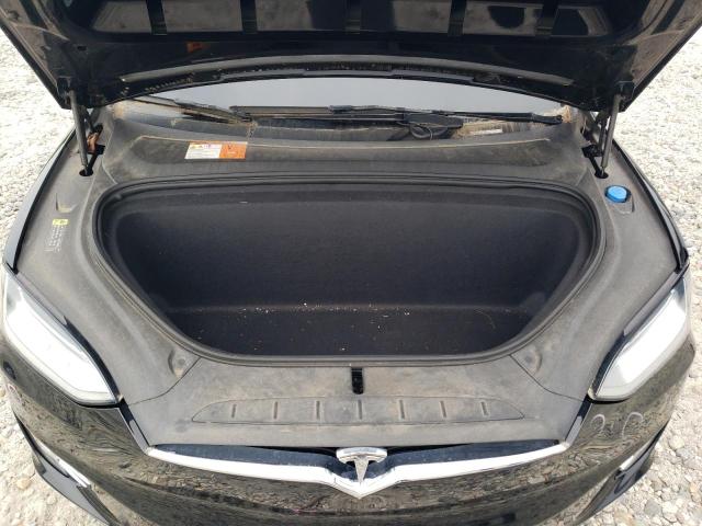 5YJXCBE48HF052809 - 2017 TESLA MODEL X Սև լուսանկար 12