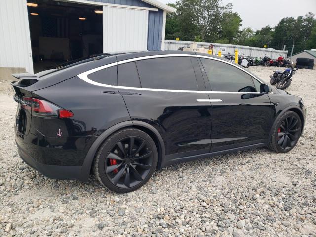 5YJXCBE48HF052809 - 2017 TESLA MODEL X Սև լուսանկար 3