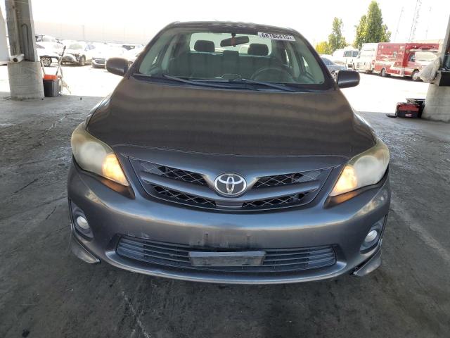 2T1BU4EE5CC895262 - 2012 TOYOTA COROLLA BASE GRAY photo 5