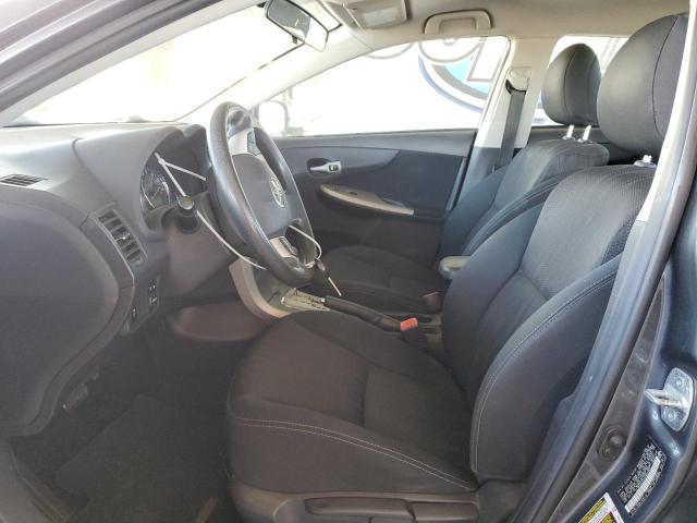 2T1BU4EE5CC895262 - 2012 TOYOTA COROLLA BASE GRAY photo 7