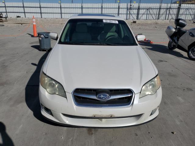 4S3BL626487224248 - 2008 SUBARU LEGACY 2.5I LIMITED WHITE photo 5