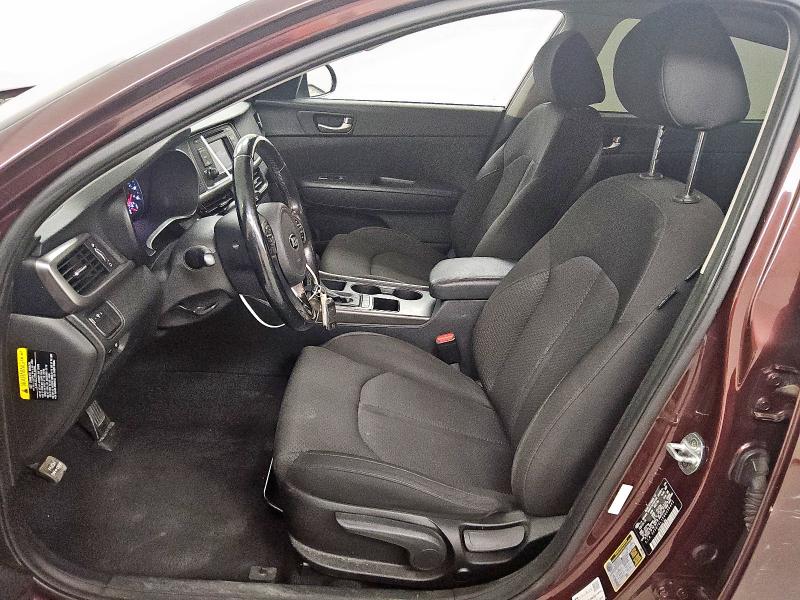 5XXGT4L1XGG056442 - 2016 KIA OPTIMA LX PURPLE photo 7