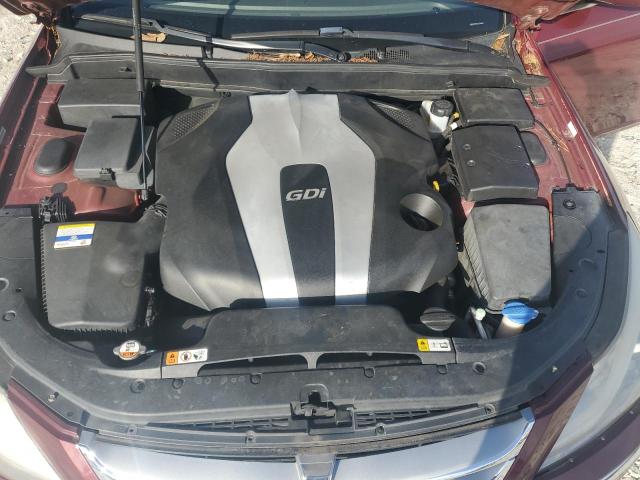 KMHGC4DD9CU176662 - 2012 HYUNDAI GENESIS 3.8L BURGUNDY photo 11