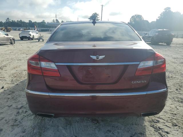 KMHGC4DD9CU176662 - 2012 HYUNDAI GENESIS 3.8L BURGUNDY photo 6