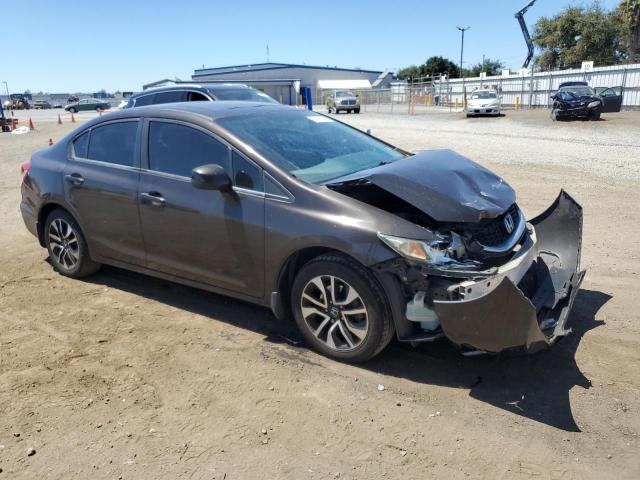 2HGFB2F88DH535383 - 2013 HONDA CIVIC EX BROWN photo 4