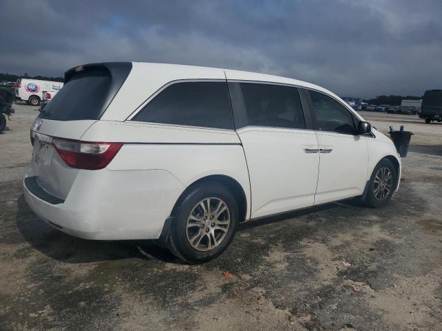 5FNRL5H66DB062563 - 2013 HONDA ODYSSEY EXL WHITE photo 3
