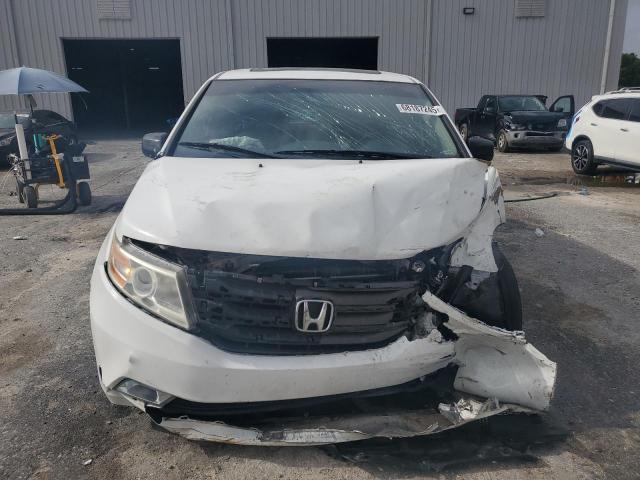 5FNRL5H66DB062563 - 2013 HONDA ODYSSEY EXL WHITE photo 5