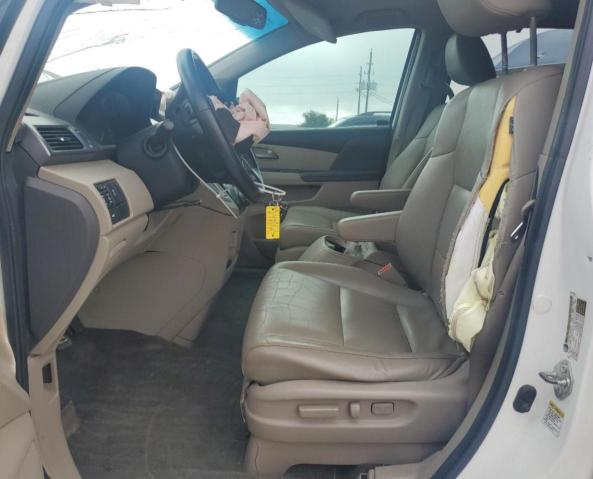 5FNRL5H66DB062563 - 2013 HONDA ODYSSEY EXL WHITE photo 7