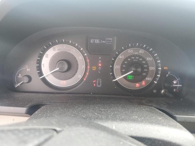 5FNRL5H66DB062563 - 2013 HONDA ODYSSEY EXL WHITE photo 9