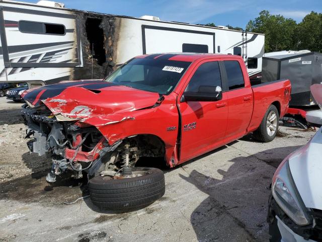 1C6RR7HT5ES290016 - 2014 RAM 1500 SPORT RED photo 1