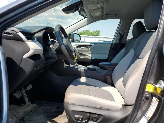 2T3P1RFV7NC276313 - 2022 TOYOTA RAV4 XLE CHARCOAL photo 7