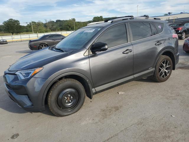 JTMJJREVXJD184206 - 2018 TOYOTA RAV4 HV SE GRAY photo 1