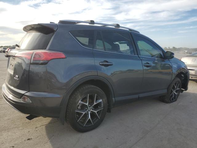 JTMJJREVXJD184206 - 2018 TOYOTA RAV4 HV SE GRAY photo 3