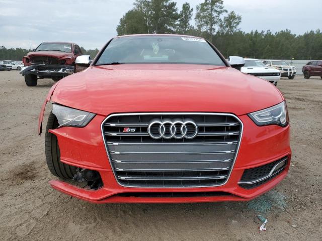 WAU3GAFRXDA034223 - 2013 AUDI S5 PRESTIGE RED photo 5