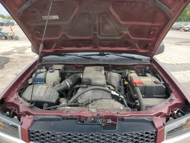 1GCCS139888133027 - 2008 CHEVROLET COLORADO MAROON photo 11