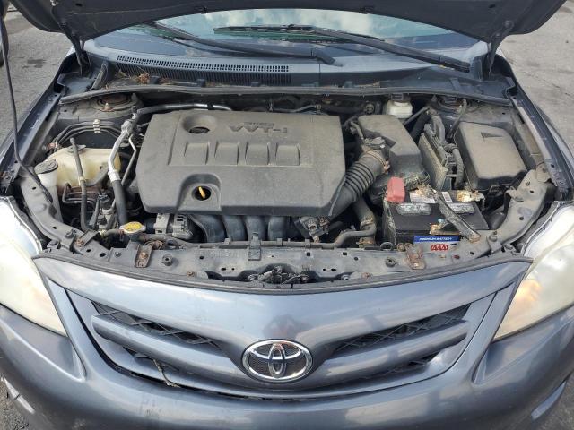 2T1BU4EEXBC583596 - 2011 TOYOTA COROLLA BASE Сірий фото 11