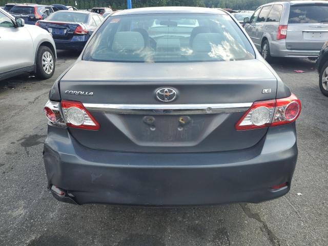 2T1BU4EEXBC583596 - 2011 TOYOTA COROLLA BASE Сірий фото 6