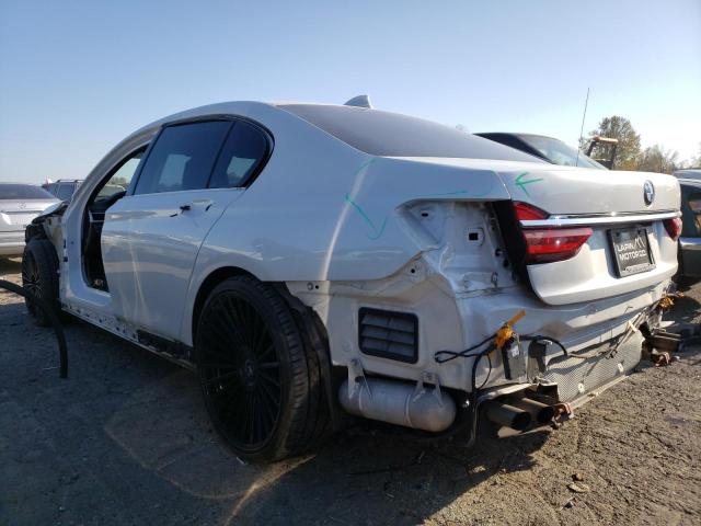 WBA7F2C5XHG421742 - 2017 BMW 750 XI WHITE photo 2